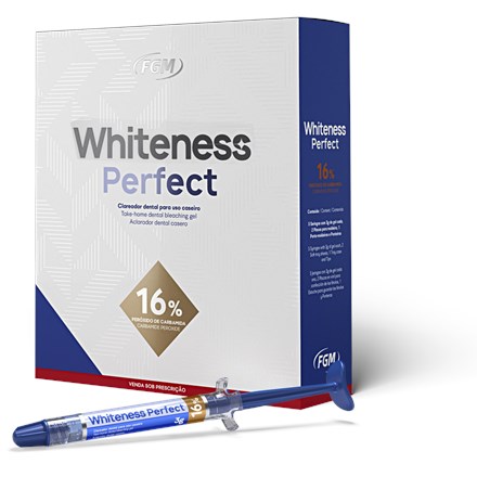 Clareador Kit Whiteness Perfect 16% - 5 Seringas